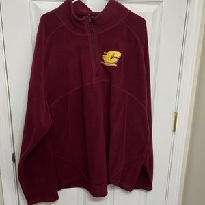 2XL Central Michigan University fleece pullover